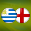 Prognóstico Uruguai - Inglaterra